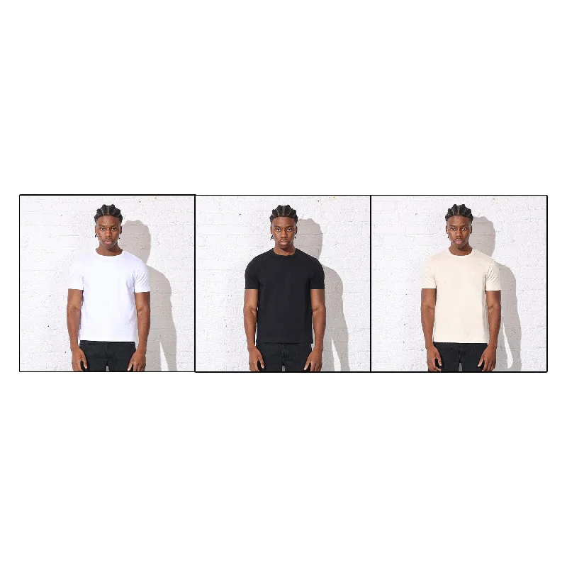 3-Pack | Los Feliz Crop Muscle Tee | Heavyweight