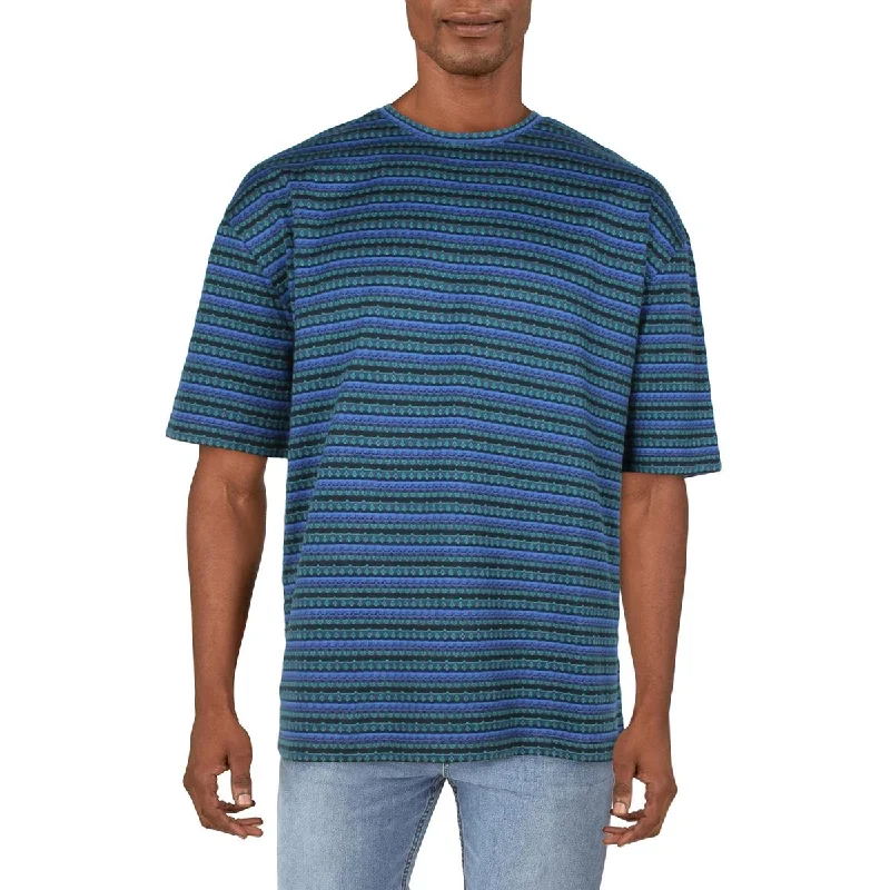 A.P.C. Rue Madame Paris Mens Bahia Pattern Cotton T-Shirt