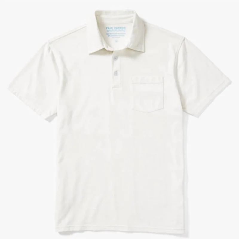 Atlantic Polo In White