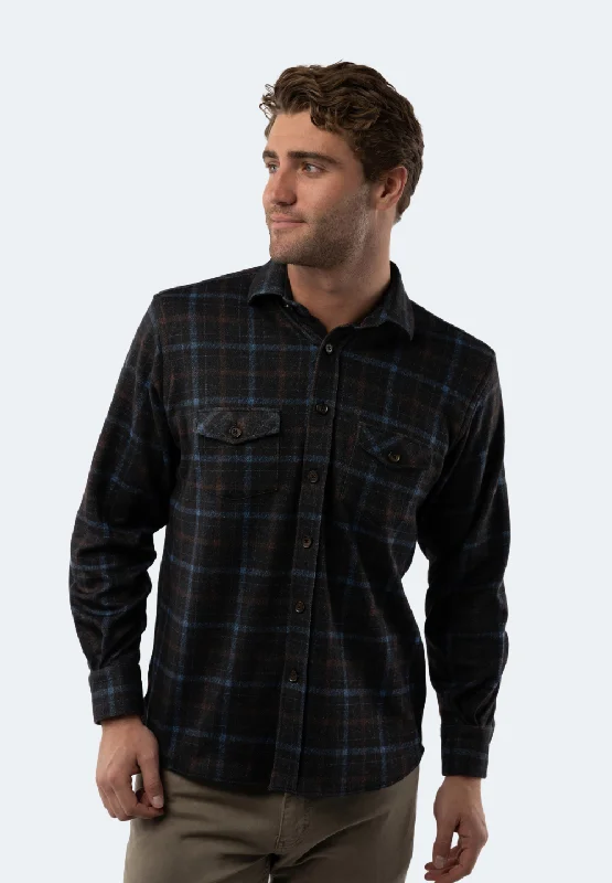 Black Plaid Flannel