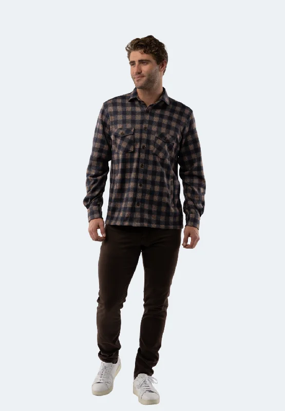 Camel Plaid Flannel