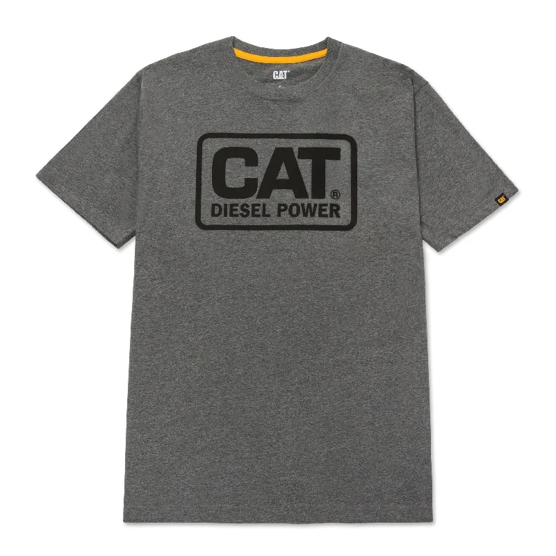 men's pull-over sweatshirts -CAT Men's Diesel Power T-Shirt