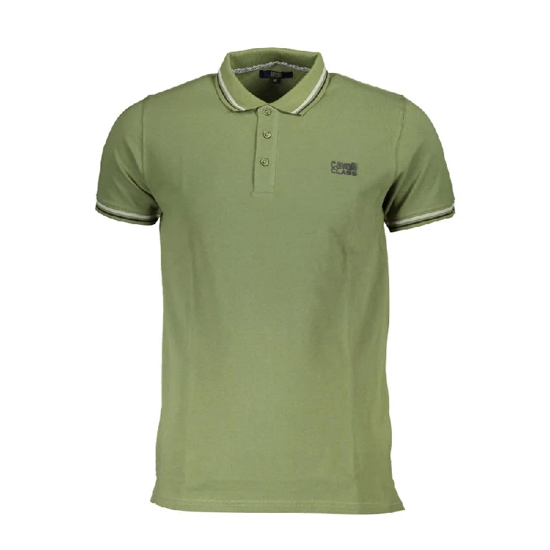 Cavalli Class  Cotton Polo Men's Shirt