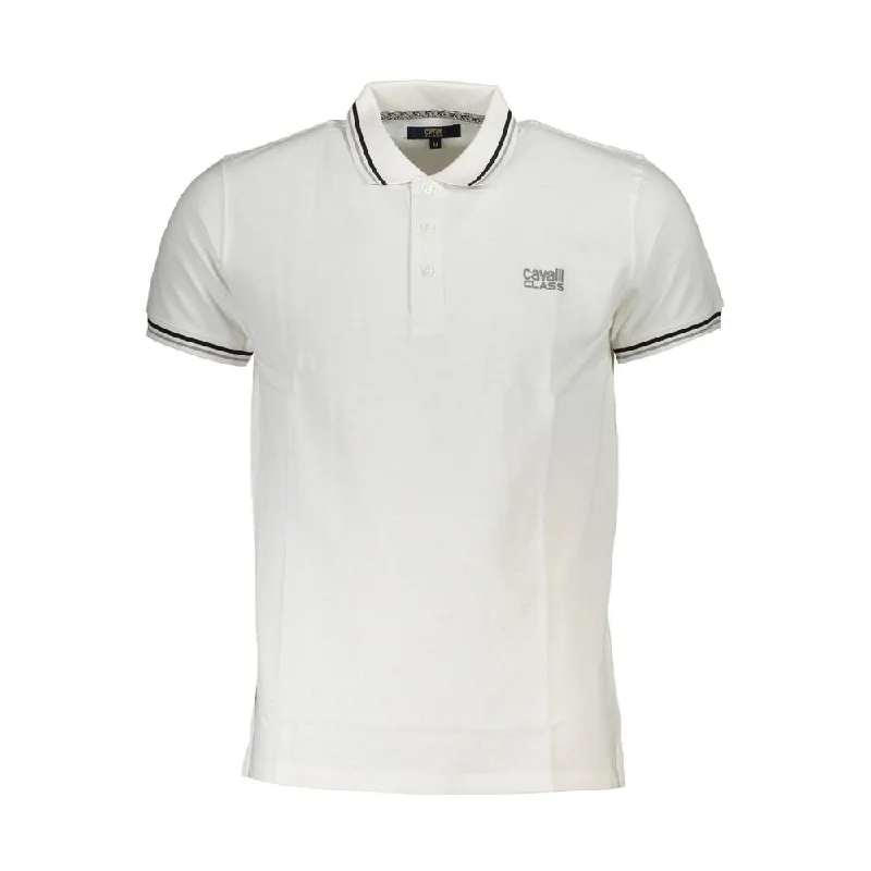 Cavalli Class  Cotton Polo Men's Shirt