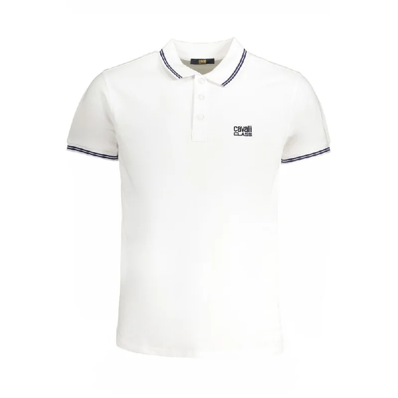 Cavalli Class  Cotton Polo Men's Shirt