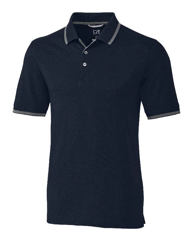 casual hoodies for men -Cutter & Buck Men's Advantage Tipped Polo Shirt