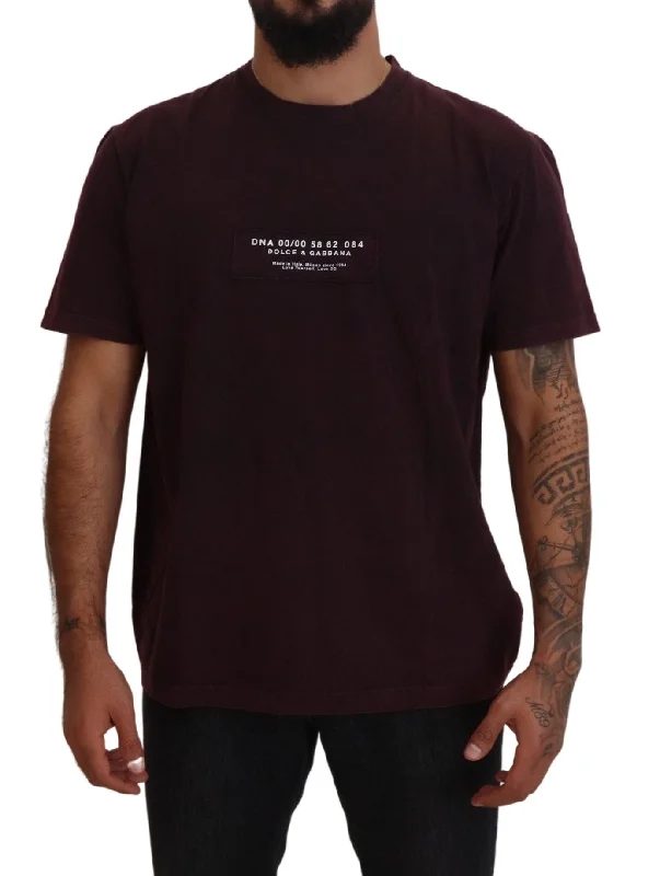 Dolce & Gabbana Elegant  Crewneck Men's Tee