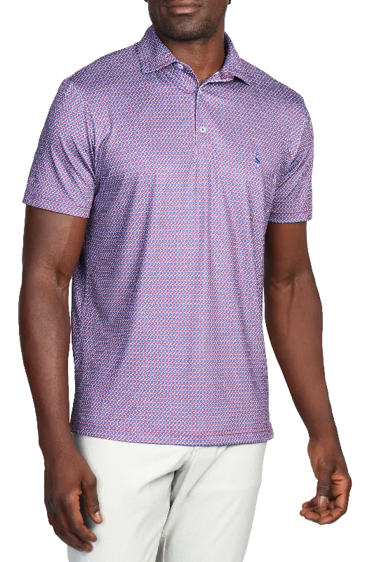 Football Print Performance Polo