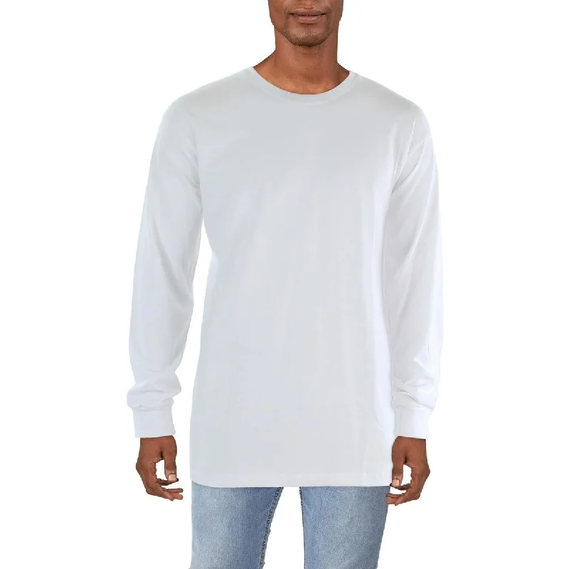 men's fleece sweatshirts -Galaxy by Harvic Mens Solid Knit T-Shirt