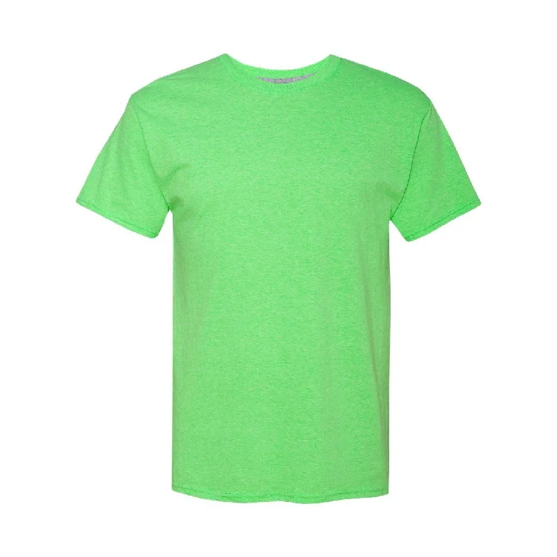 neon lime heather