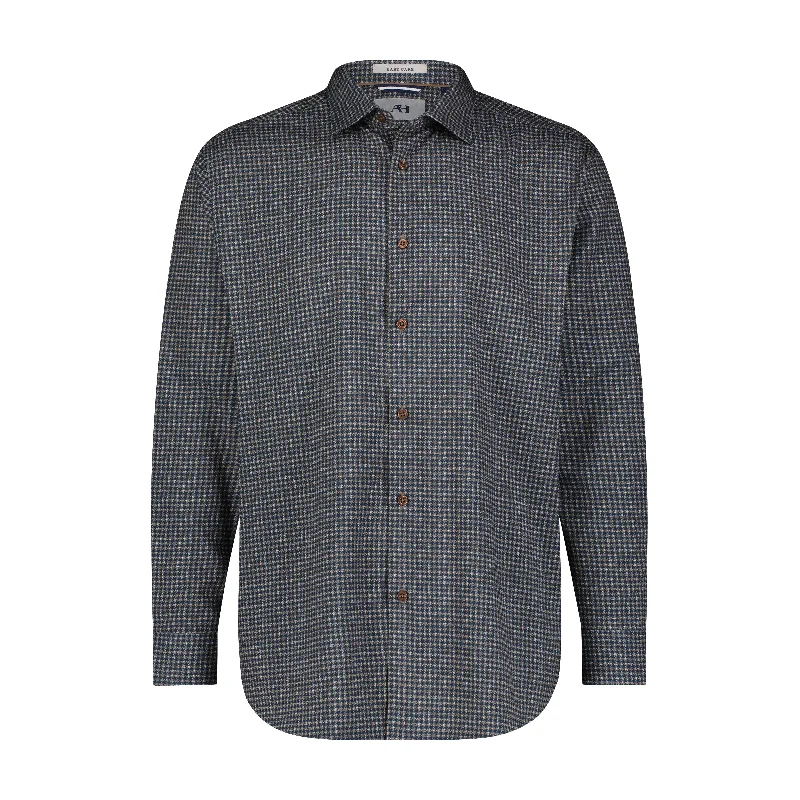 Herringbone Printed Shirt