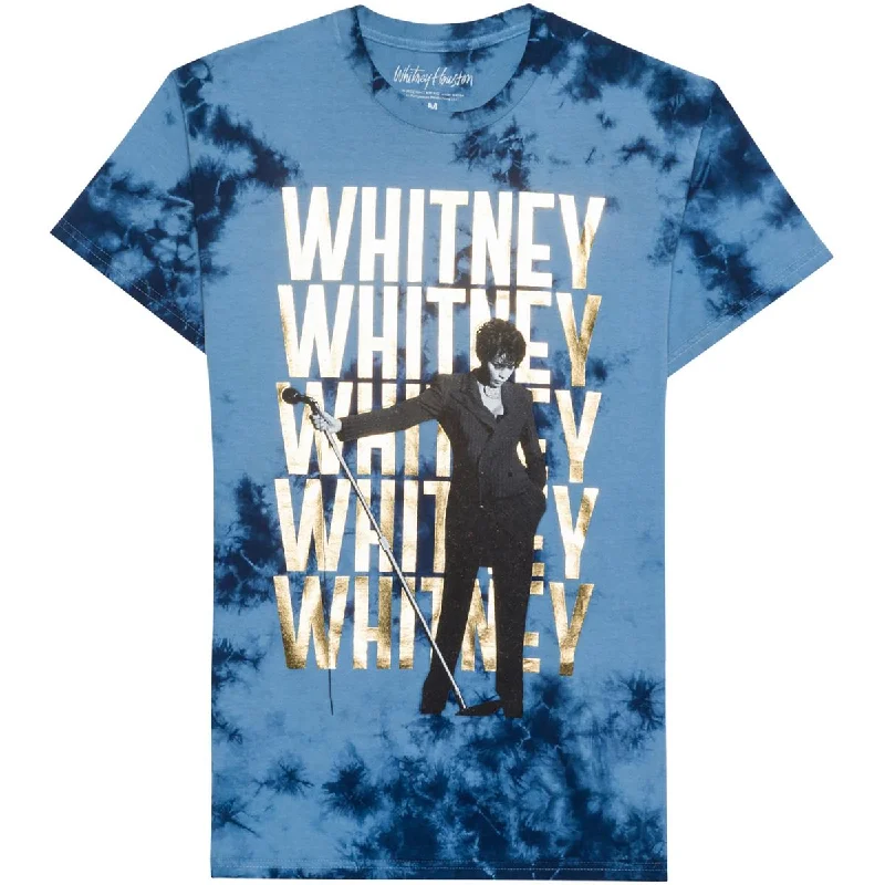 men's sweatshirts for running -Hybrid Mens Whitney Tie-Dye Crewneck Graphic T-Shirt