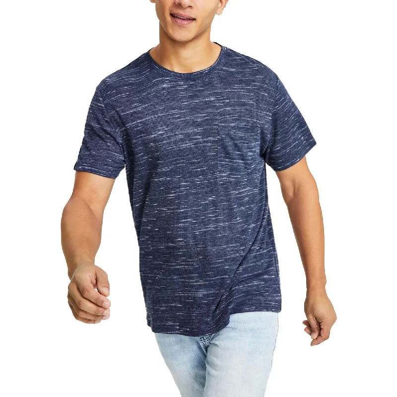 modern hoodies for men -INC Mens Classic Fit Marled T-Shirt