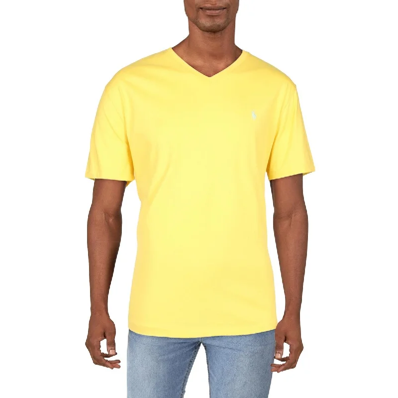 fashionable men's sweatshirts -Lauren Ralph Lauren Mens Cotton V Neck T-Shirt