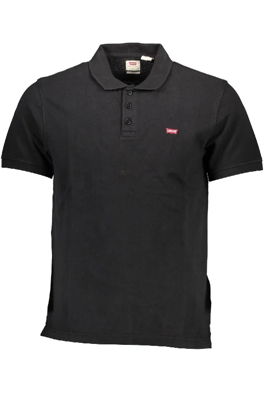 Levi's Sleek Cotton Polo Shirt with Men's Logo