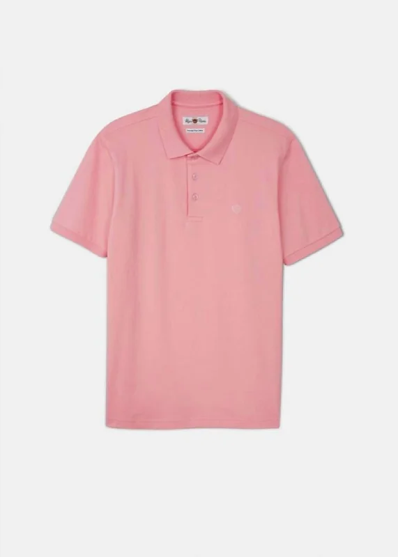 Men's Fritton Pique Polo In Pink