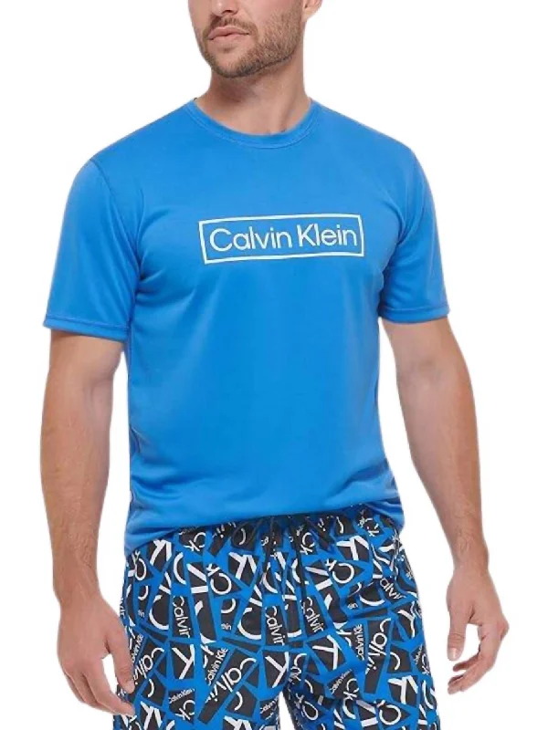 Men's Light Weight Shirt In Blue