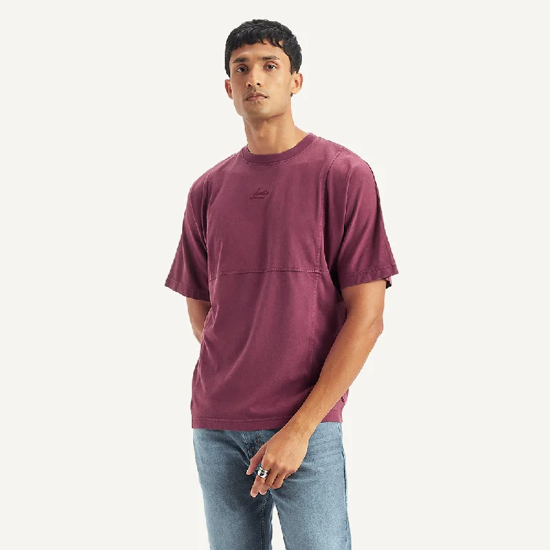 Men's Solid Oversized T-shirt