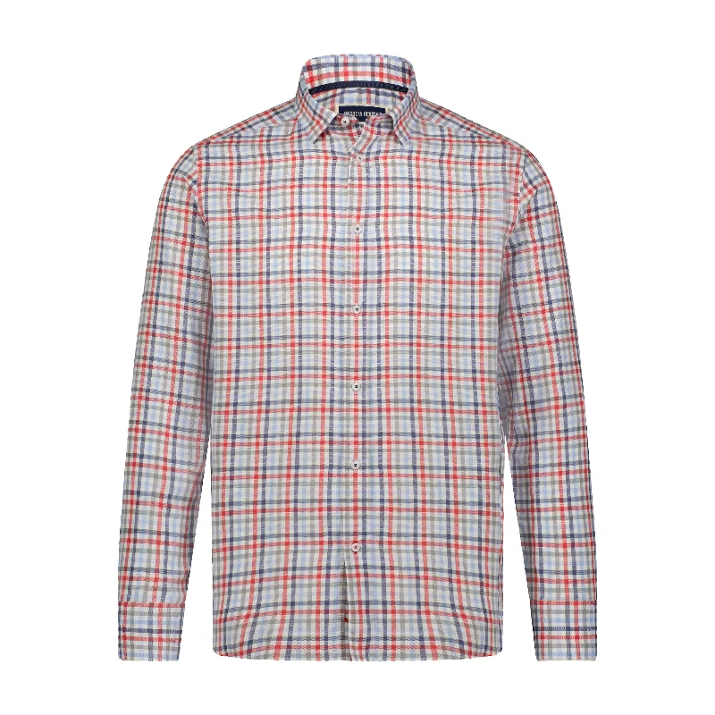 Multi Oxford Check Shirt