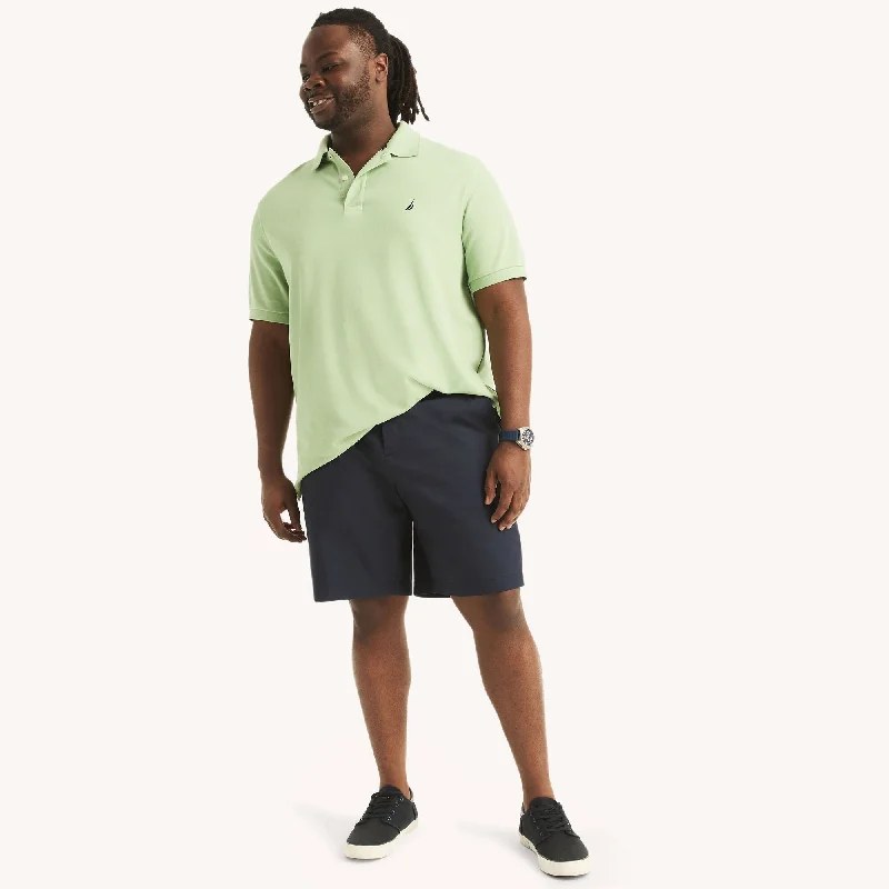 Nautica Mens Big & Tall Sustainably Crafted Classic Fit Deck Polo