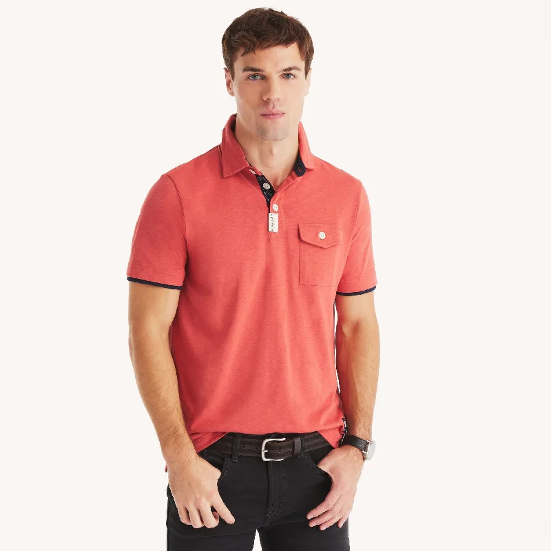 Nautica Mens Nautica Jeans Co. Classic Fit Polo