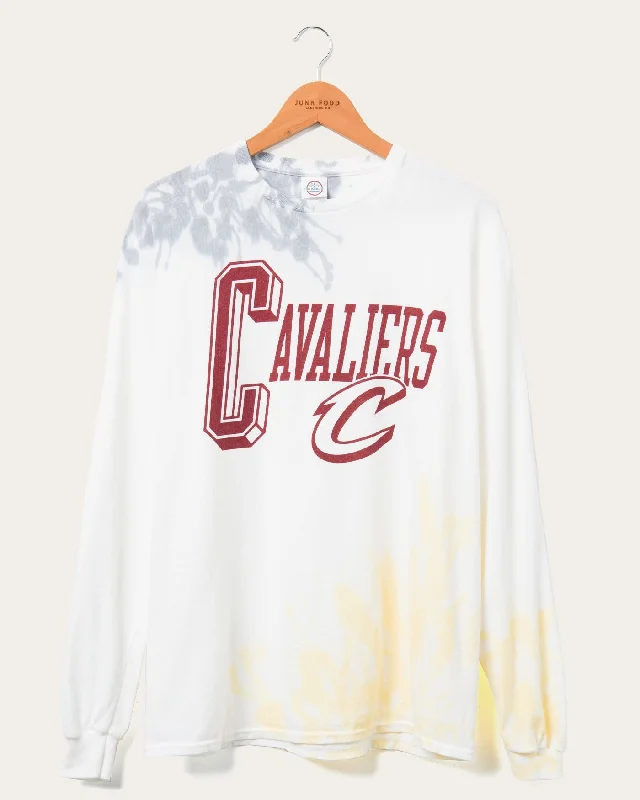 men's hoodie sweatshirt -NBA Cleveland Cavaliers Tie Dye Flea Market Long Sleeve Tee