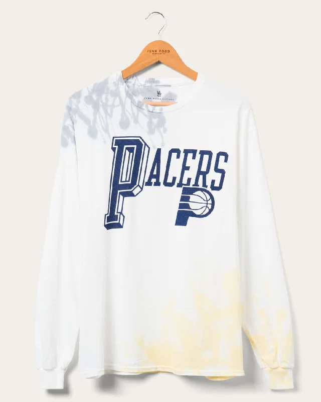 trendy hoodie sweatshirts -NBA Indiana Pacers Tie Dye Flea Market Long Sleeve Tee