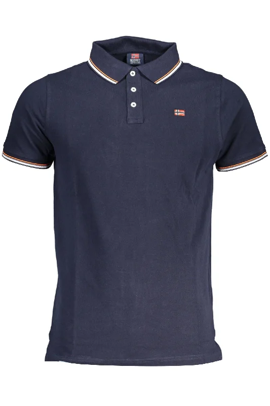 Norway 1963 Classic  Polo with Contrasting Men's Accents