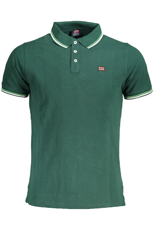 Norway 1963 Elegant  Polo with Contrasting Men's Accents