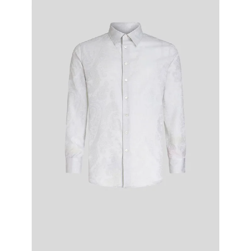 PAISLEY JACQUARD COTTON SHIRT