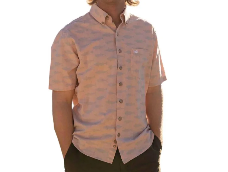 Pescado Linen Shirt In Camella