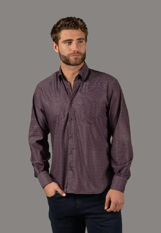 Purple Dotted Shirt