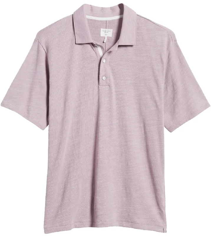 Rag & Bone Classic Flame Polo Berry Pink