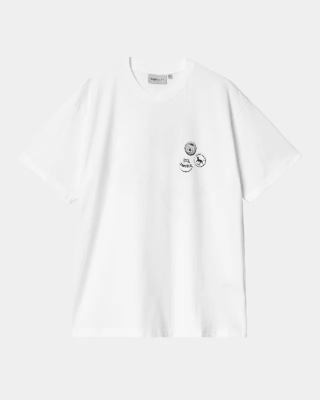 Pins T-Shirt | White / Black