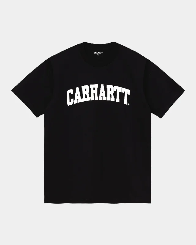 University T-Shirt | Black / White