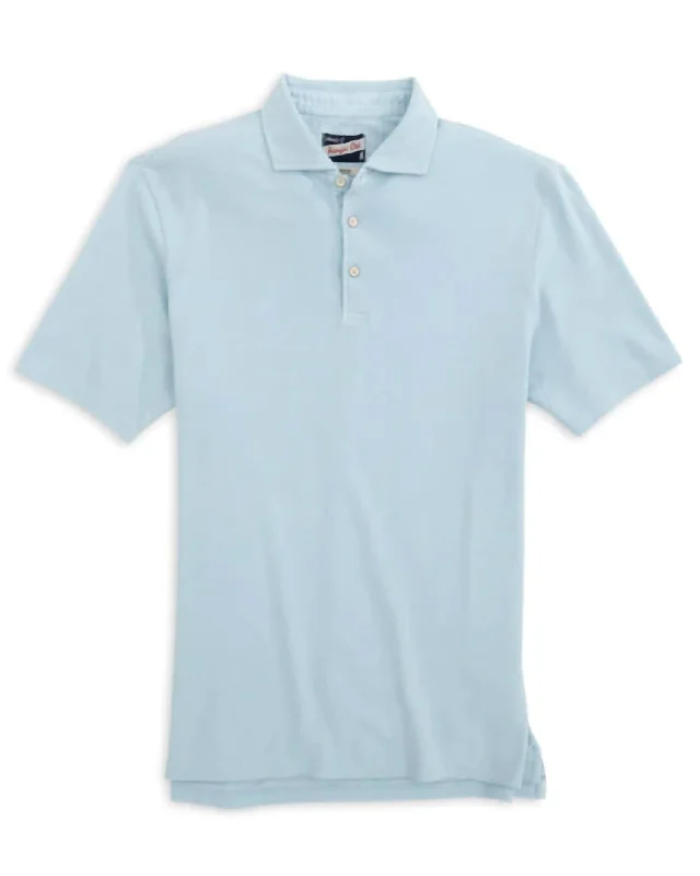 Shoreline Polo In Gulf Blue