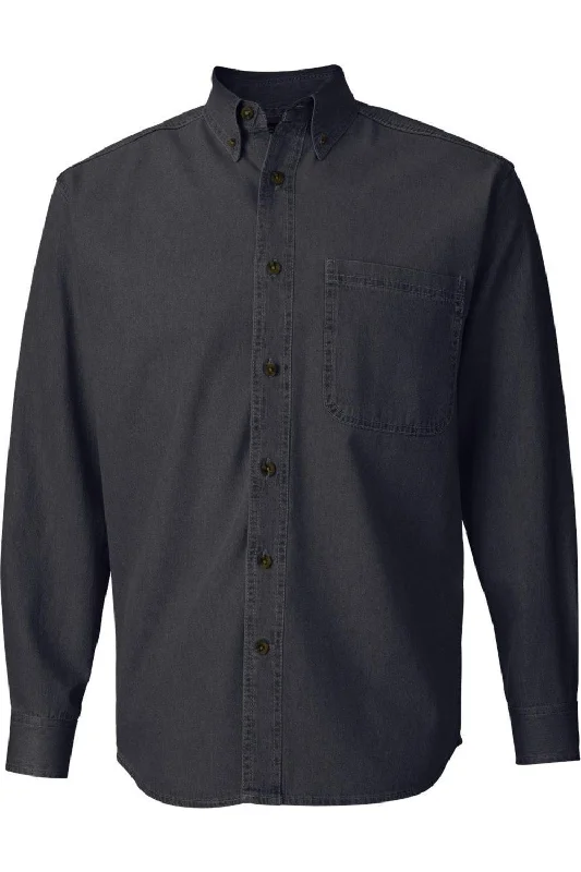 Sierra Pacific Long Sleeve Denim Shirt