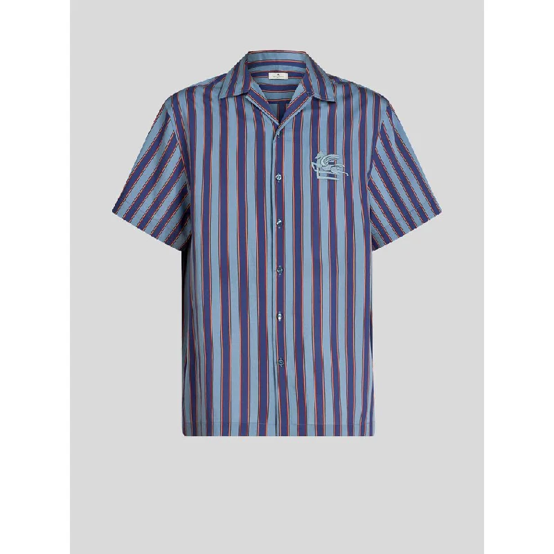 STRIPED BOWLING SHIRT