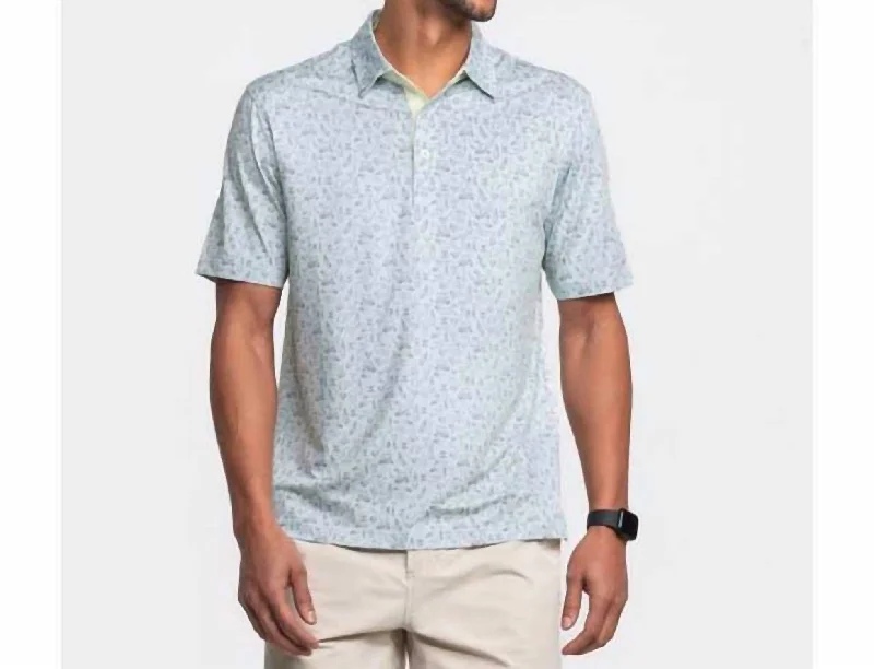 Tapped Polo Shirt In Light Green