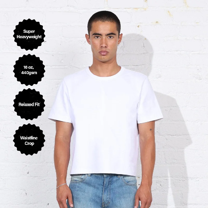 The Larchmont Super-Crop Tee | Heavyweight