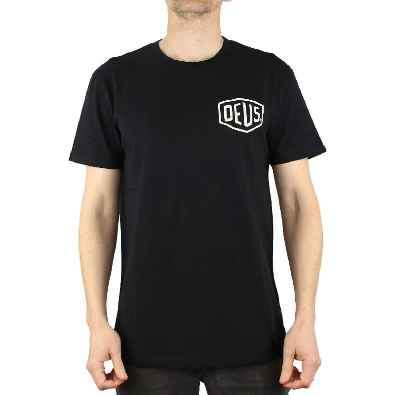 Tokyo Address Tee In Black