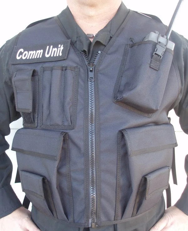 men's puffer vests -Communications Safety Vest