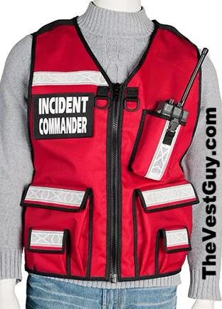 tailored waistcoats for formal occasions -Incident Command Vest