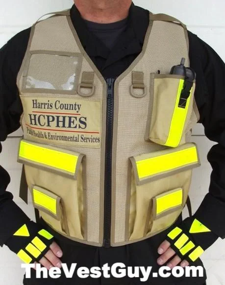 men's dress vests -HCPHES Safety Vest