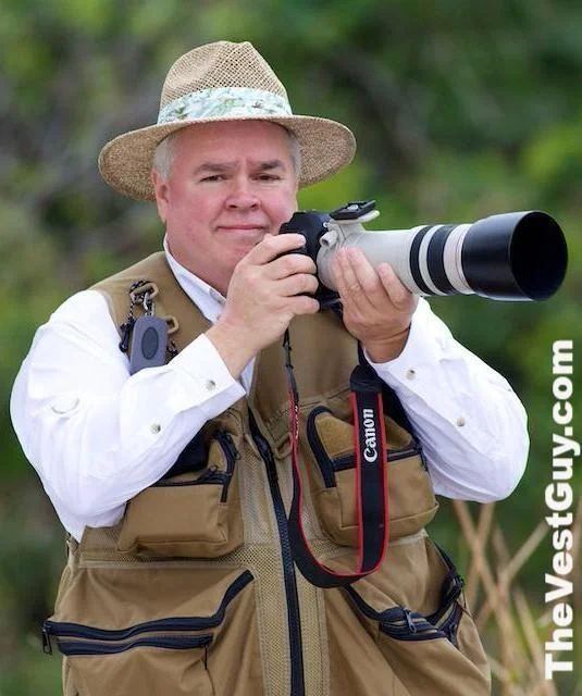 button-down vests for men -Scott Bourne Photo Vest