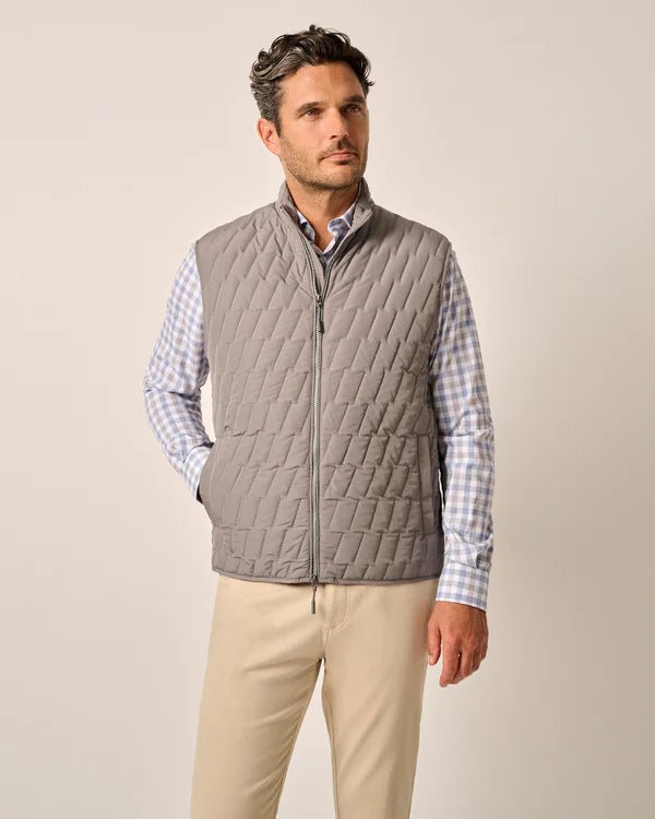 men's waistcoats for layering -Belfry Quilted Puffer Vest