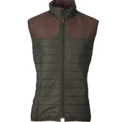 men's plaid vests -Laksen Men's Boulton Lightweight Quilted Vest