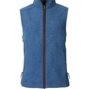 men's designer waistcoats -Laksen Men's Felted Wool Isla Vest