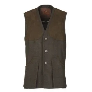 men's long waistcoats -Laksen Men's Rainerhorn Utility Vest