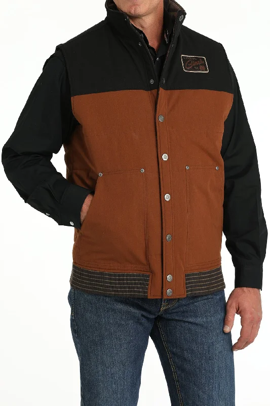 modern vests for men -Men's Cinch Reversible Vest #MWV1910001